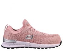 SKECHERS WORK Women's Bulkin - Balran Composite Toe SR Non-Metallic Work Shoe Pink - 108033