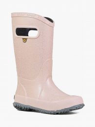BOGS Girl's Rainboot Glitter Rain Boots Rose Gold - 72399-689