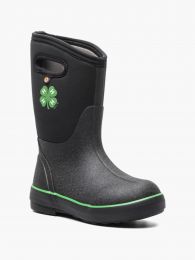 BOGS Kids' Classic II 4-H Insulated Rainboots Black - 72946-001