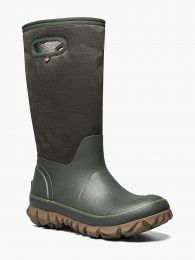 BOGS Women's Whiteout Waterproof Pull On Snow Boots Dark Green Tonal Camo - 72694-301
