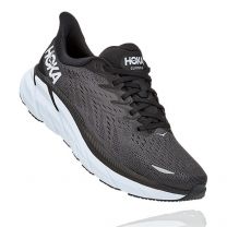 HOKA Women's Clifton 8 Black/White - 1119394-BWHT