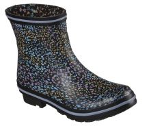 Skechers Women's Rain Check - Petal Splash Boot Black Multi - 113376-BKMT