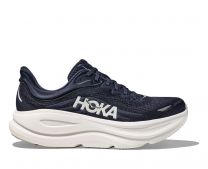 HOKA Men's Bondi 9 Wide Running Shoes Varsity Navy/White - 1162013-VYN