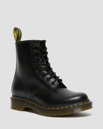 Dr Martens Women's 1460 Smooth Leather Lace Up Boot Black - 11821006