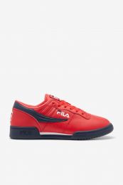 FILA Men's Original Fitness Sneaker Red/Navy/White - 11F16LT-640