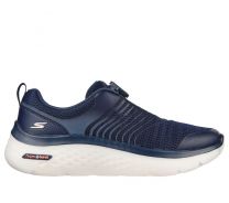 Skechers Women's Twist Fit: GO Walk Hyper Burst - Bold Outlook Sneaker Navy/Pink - 124594-NVPK