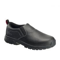 Avenger Men's Flight Slip-On Aluminum Toe ESD Work Shoes Black  - A7001