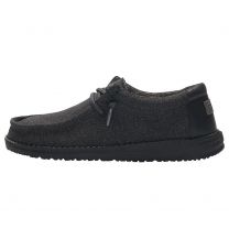HEY DUDE Shoes Boys Wally Youth Black  - 130134900
