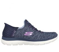 Skechers Women's Slip-Ins: Summits - Dazzling Haze Navy/Purple - 149937-NVPR