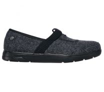 Skechers Women's Arch Fit Lounge - Be Calm Slip-On Black/Grey - 175166-BKGY