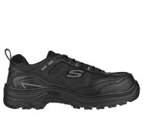 SKECHERS WORK Men's Burgin - Sawda Composite Toe Work Shoe Black - 200088-BLK