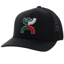 Hooey Men's "Boquillas" Flexfit Hat Black - 2218BK