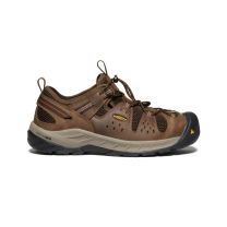 KEEN Utility Men's Atlanta Cool II Steel Toe Work Shoe Shitake/Rust - 1023215