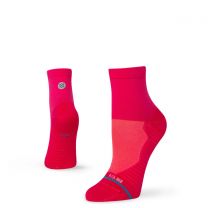 Stance Women's Distance Quarter Running Ankle Sock Pink - W318C21DIS-PNK
