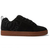 DC Shoes Men's Court Graffik Shoes Black/Gum - 300529-BGM