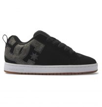 DC Shoes Men's Court Graffik Shoes Black Wash - 300529-BW8