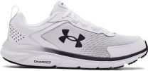 Under Armour Men's UA Charged Assert 9 Running Shoes White/White/Black - 3024590-108