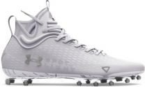 Under Armour Men's Sportlight Lux MC 2.0 Football Cleats White/White/Metallic Silver - 3025082-100