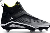 Under Armour Men's UA Highlight Hammer MC Wide (D) Football Cleat Black/Black/White - 3025086-001