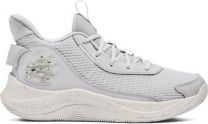 Under Armour Unisex Curry 3Z7 Basketball Shoes Halo Gray/White Clay/White Clay - 3026622-102