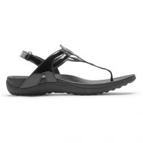 Rockport Women's Ramona Black Patent Sandal - CCH18-UBL53