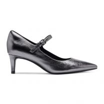 Rockport Women's Pewter Total Motion Chase Classic Mary Jane Dress Pumps - W-TMChase-PEW01
