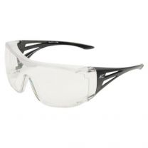 Edge Eyewear XF111-L Ossa Safety Glasses, Clear with Large Clear Lens