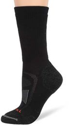 Merrell unisex-adult Men's and Women's Zoned Cushioned Hiker Socks - Unisex 1 Pair Pack