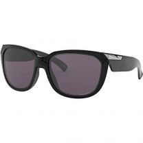 Oakley Women's Rev Up Sunglasses,OS,Polished Black/Prizm Gray
