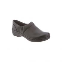 KLOGS Women's Mission Black Smooth Leather Clog - 3087-0166