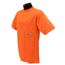 Radians Polyester Mesh Non-Rated Short Sleeve Safety T-Shirt