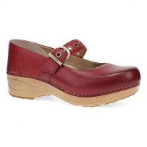 Dansko Women's XP 2.0 Mary Jane Clog Red Leather - 3960041421