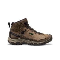 KEEN Men's Targhee 4 Mid Height Waterproof Hiking Boots Brindle/Canteen - 1030687