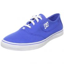DC Shoes Women's Flash Canvas Shoes Palace Blue/White - 
302968-PBT