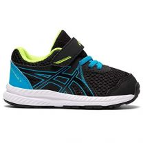 ASICS Toddlers' Contend 7 Running Shoes Black/Digital Aqua - 1014A193-007