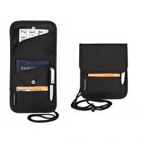 Travelon ID and Boarding Pass Holder with Snap Closure Black - 42764-500