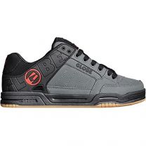 Globe Men's Tilt Skate Shoe Black/Grey/Red - GBTILT-10021
