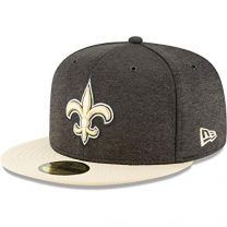 New Era New Orleans Saints NFL Sideline 18 Home On Field Cap 59fifty Fitted OTC