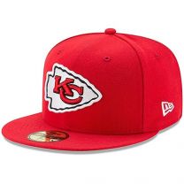 New Era Men's Red Kansas City Chiefs Omaha 59FIFTY Fitted Hat
