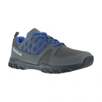 Reebok Work Men's Sublite Soft Toe ESD Work Shoe Grey/Blue - RB4012