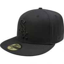 New Era MLB Black on Black 59FIFTY Fitted Cap