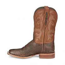 Tony Lama Men's Rowel Safari Cowhide Leather Western Boot Square Toe