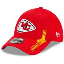 New Era Men's Red Kansas City Chiefs 2021 NFL Sideline Home 39THIRTY Flex Hat