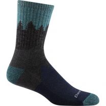 Darn Tough Men's Number 2 Micro Crew Midweight with Cushion Hiking Sock Gray - 1974-GRAY