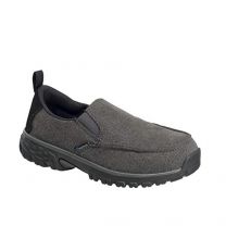 Nautilus Safety Footwear Women's Breeze Alloy Toe EH Slip-On Work Shoe Charcoal Grey - N1681