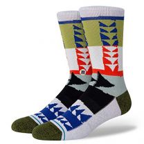 Stance Unisex Los Molinos Crew Socks Grey - A558A21LOM-GRY