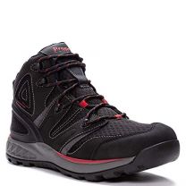 Propet Men's Veymont Waterproof Hiking Boot Black/Red - MOA022SBRD
