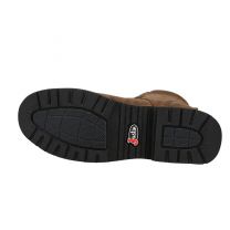 8 in steel toe boot - Hickory Brown