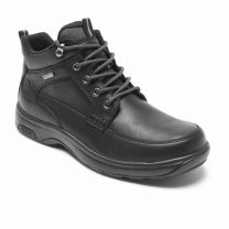 Dunham Men's 8000 Mid Waterproof Boot Black Leather - ML02402-JBL98 (CI6853)