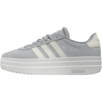 Adidas Women's VL Court Bold Platform Sneaker Grey/Off White/White - IF9784